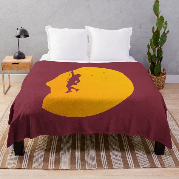 Item preview, Sunset Silhouette Outdoor Rock Climbing Design designed and sold by Seth's Tees.