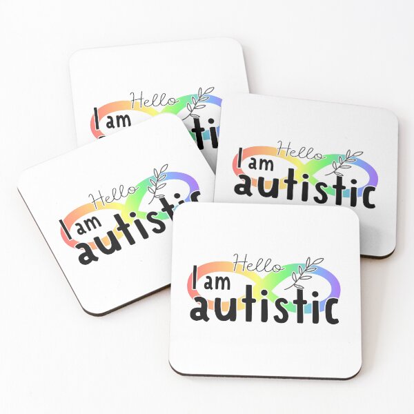 Item preview, Hello I am autistic designed and sold by fineterra.