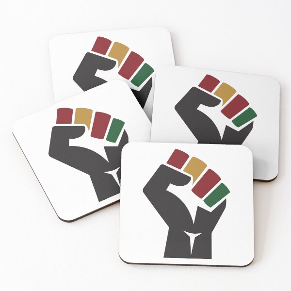 Item preview, Black Power Fist Colores africanos designed and sold by blackartmatters.