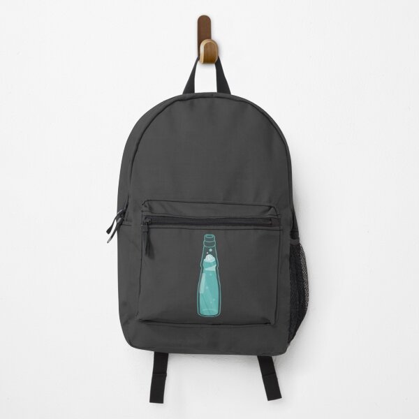 Item preview, Teal Ramune Soda with Dark Grey Background designed and sold by HinokoCraft.