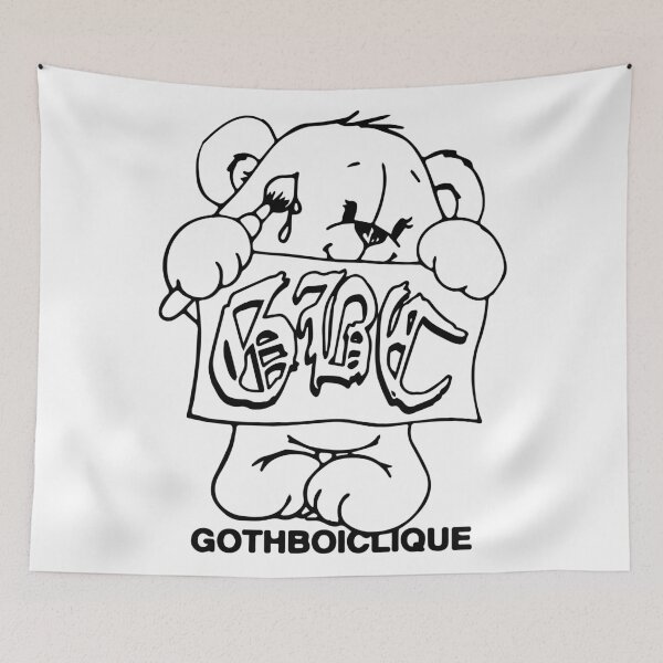 Item preview, GBC GOTHBOICLIQUE BEAR designed and sold by jason tully.