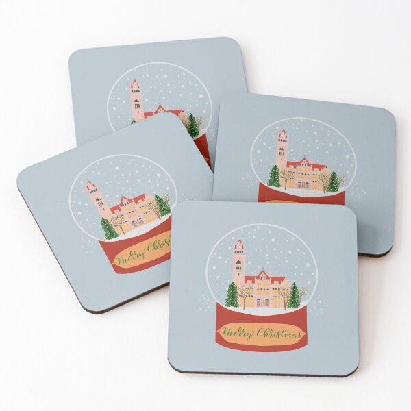 Item preview, Merry Christmas- Bay City City Hall designed and sold by JustJaneArt.