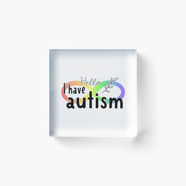 Item preview, Hello I have autism designed and sold by fineterra.