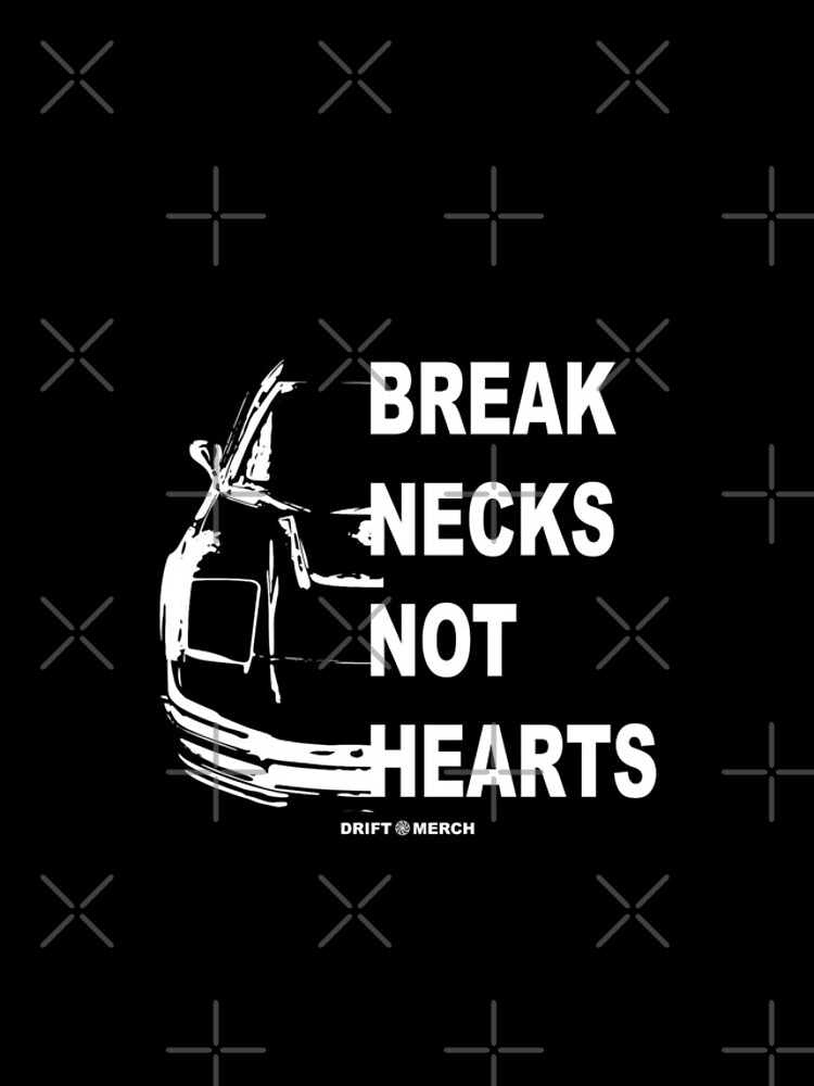 Thumbnail 5 of 5, iPhone Case, Break Necks Not Hearts Japanese Car Enthusiast Retro designed and sold by driftmerch.