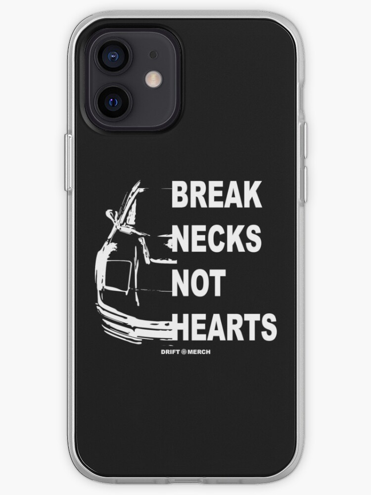 Thumbnail 1 of 5, iPhone Case, Break Necks Not Hearts Japanese Car Enthusiast Retro designed and sold by driftmerch.