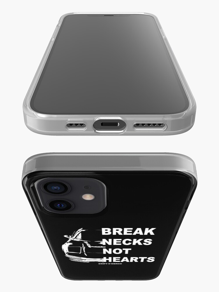 Thumbnail 3 of 5, iPhone Case, Break Necks Not Hearts Japanese Car Enthusiast Retro designed and sold by driftmerch.