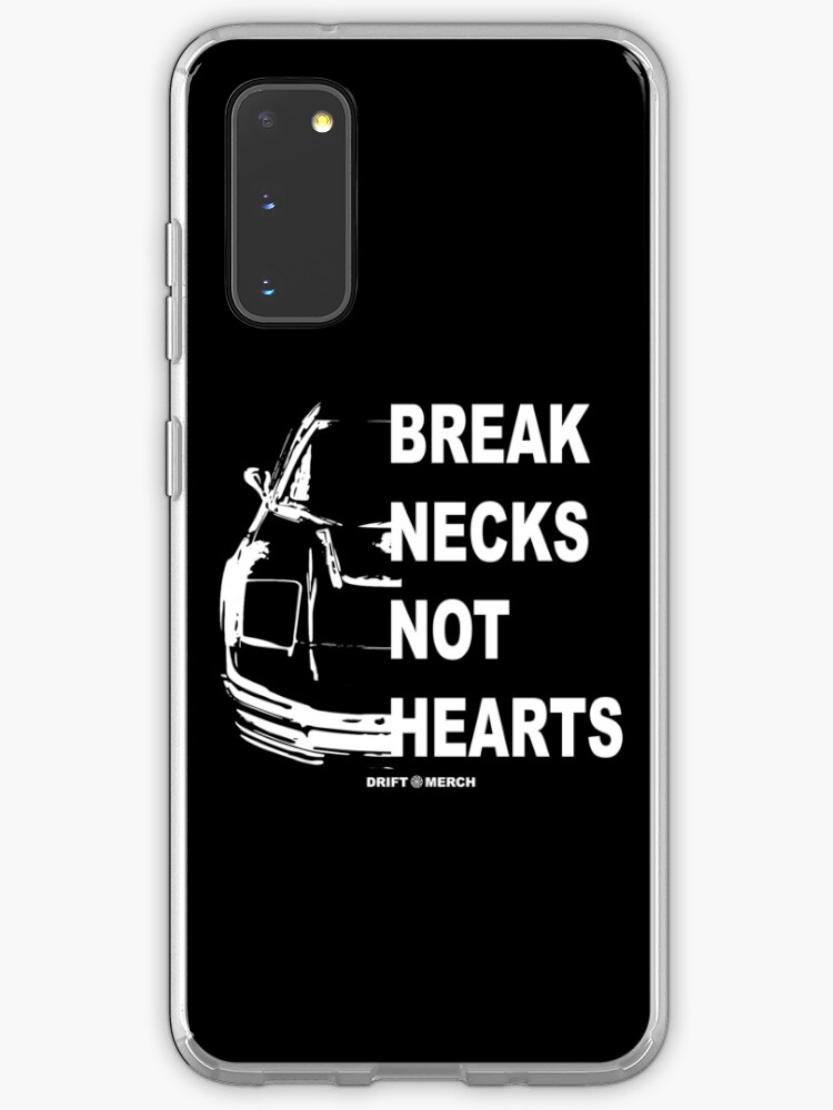 Thumbnail 1 of 4, Samsung Galaxy Phone Case, Break Necks Not Hearts Japanese Car Enthusiast Retro designed and sold by driftmerch.