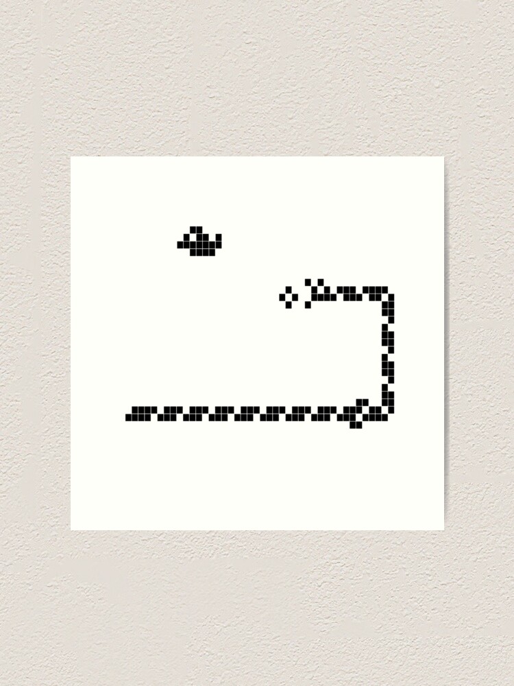 Snake Game Art Prints for Sale