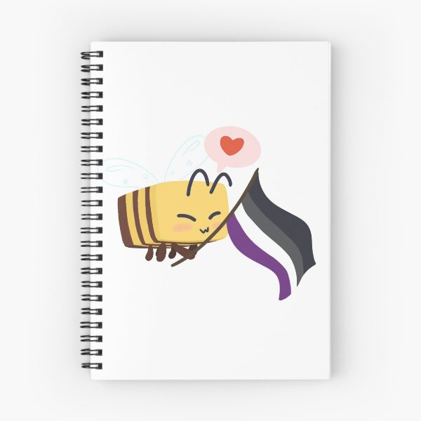 Item preview, Minecraft Ace Pride Bee designed and sold by SoupinSpace.