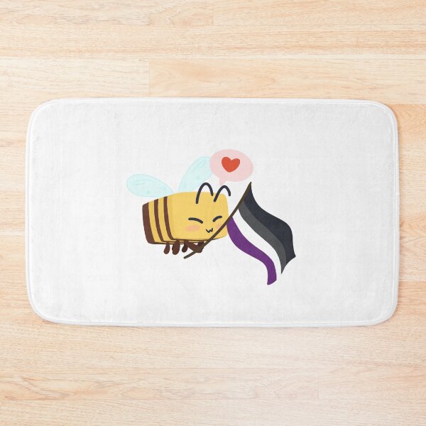 Item preview, Minecraft Ace Pride Bee designed and sold by SoupinSpace.