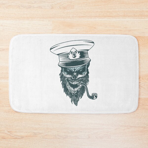 Item preview, Captain Skull with a pipe designed and sold by kalud-zoldyck.