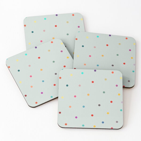 Item preview, Colorful tiny polka dot pattern  designed and sold by Bonheurem.