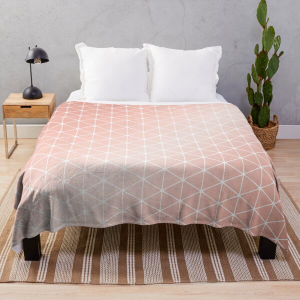 Item preview, Rose Gold Triangles Pattern designed and sold by ClaudiaGrosso.