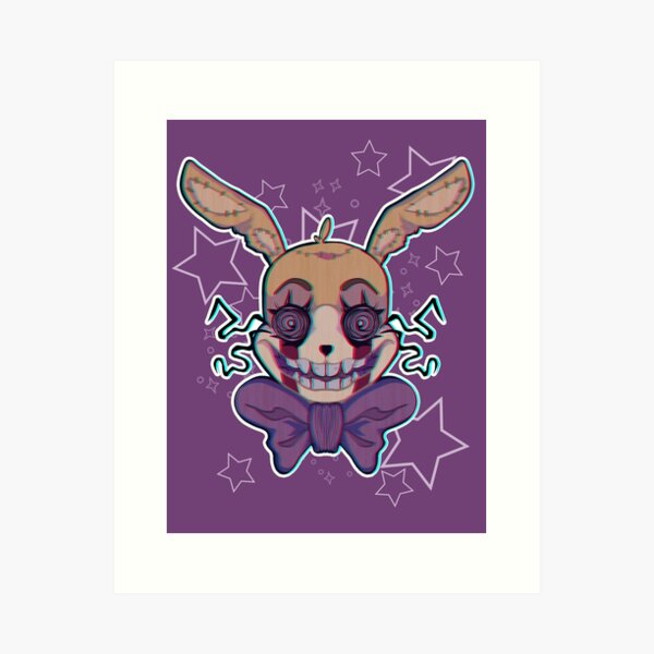 glitchtrap-fnaf Art Board Print for Sale by aforceofart