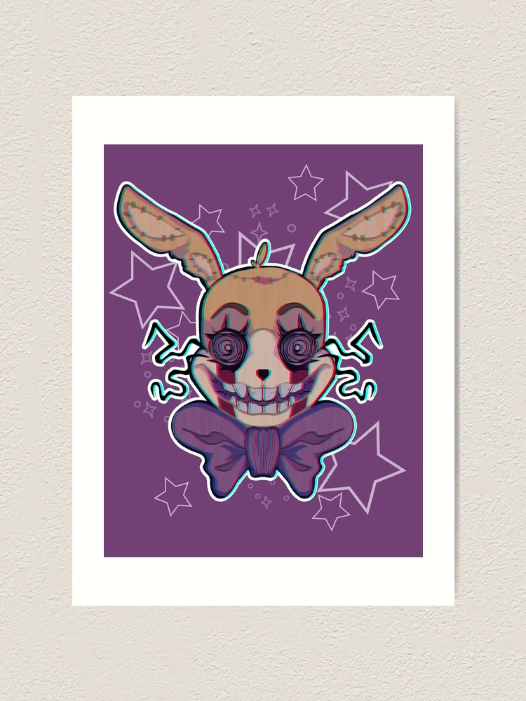 Curse of Glitchtrap Art Print for Sale by Willkippo