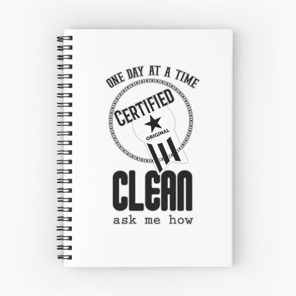 Item preview, Certified Clean One Day At A Time  designed and sold by JodyzDesigns.