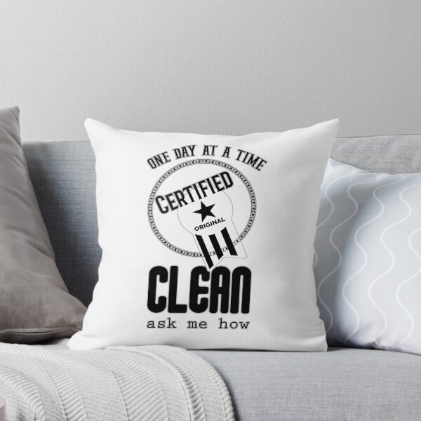 Item preview, Certified Clean One Day At A Time  designed and sold by JodyzDesigns.