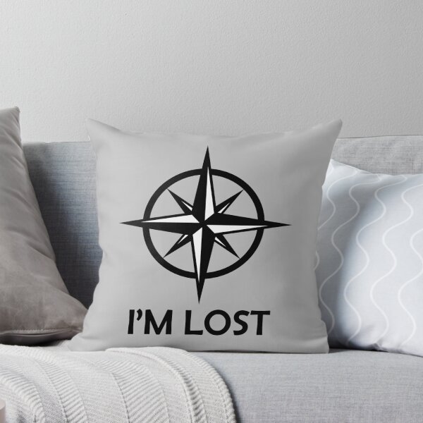 Item preview, I'M LOST (Compas Edition) designed and sold by SarcasticWords.