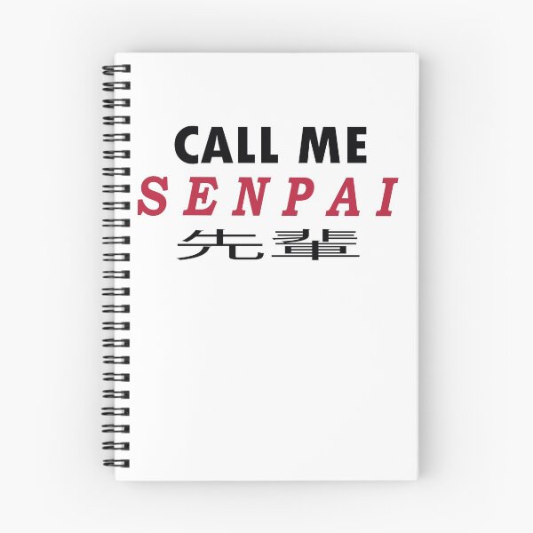 Item preview, Call Me Senpai English and Japanese word for Anime lovers Otaku gift designed and sold by zeliche mohammed.