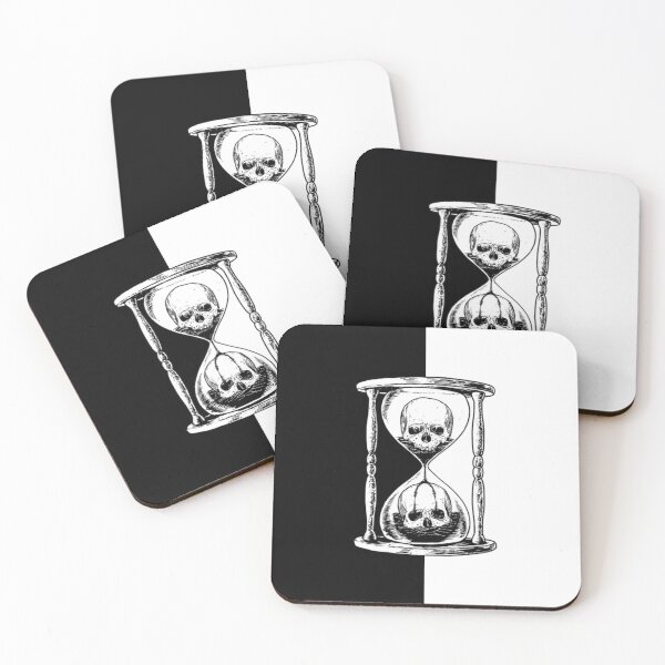 Item preview, Unus Annus Hourglass Black and White Design designed and sold by Now-Thats-Crazy.