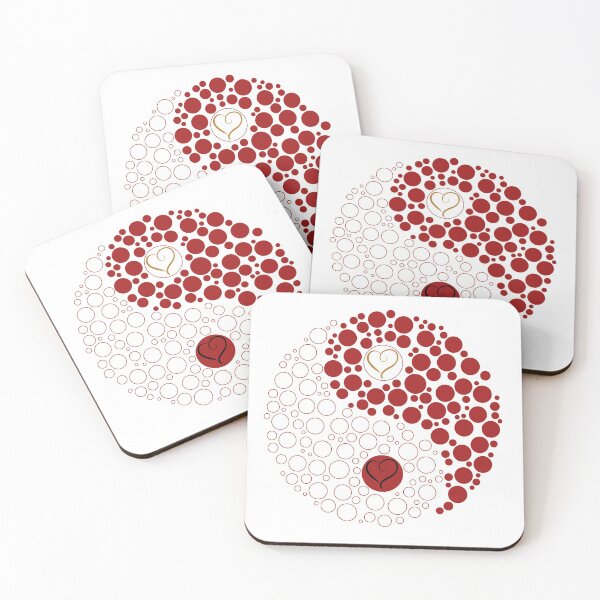 Item preview, Yin Yang Love - Red designed and sold by miTeless seDign.