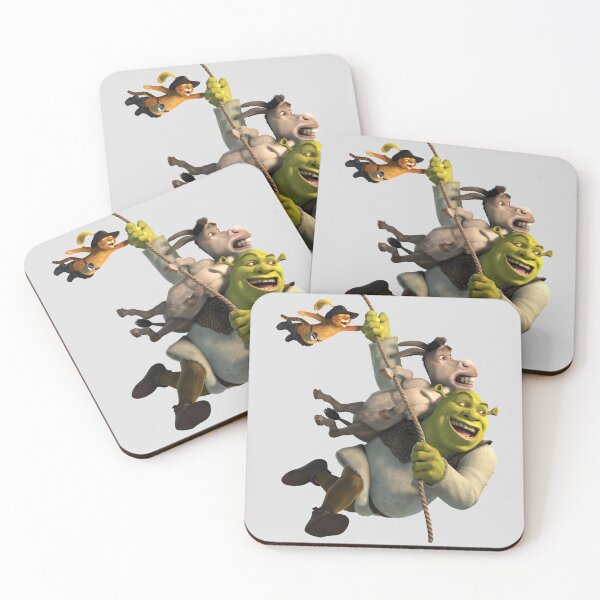 Item preview, Shrek, Donkey and Puss in Boots from Shrek Movie designed and sold by SparkyDesign.