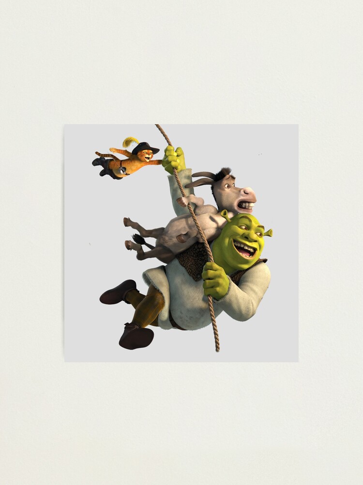 Shrek 1 - Shrek Surprised | Photographic Print