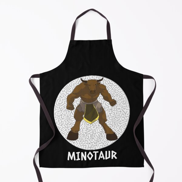 Item preview, Minotaur in front of maze for people who love Greek mythology. designed and sold by Gold Wings Tees.