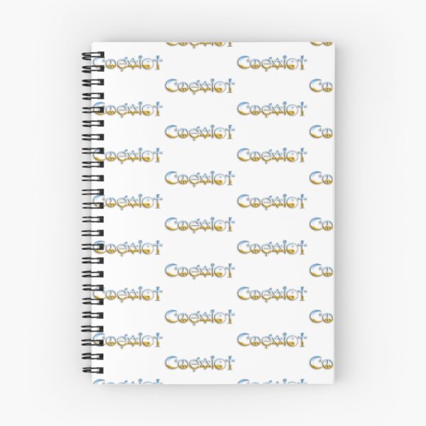 Item preview, COEXEIST Chrome style designed and sold by thatstickerguy.