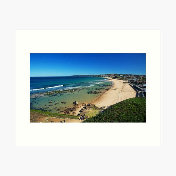 Item preview, Crystal clear day at Bar Beach designed and sold by Liz Percival.