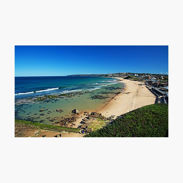 Item preview, Crystal clear day at Bar Beach designed and sold by Liz Percival.
