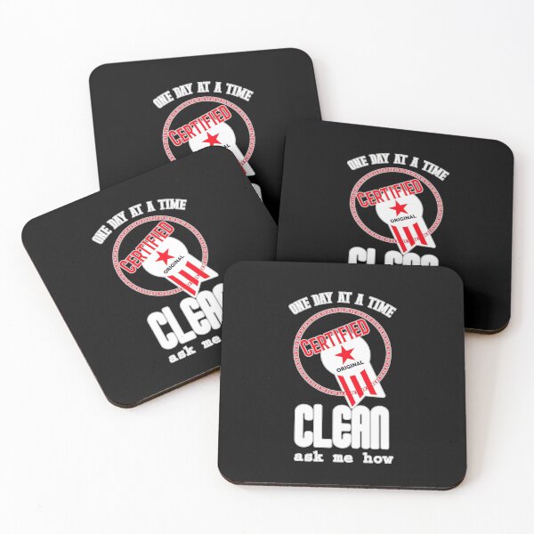 Item preview, Certified Clean One Day At A Time  designed and sold by JodyzDesigns.