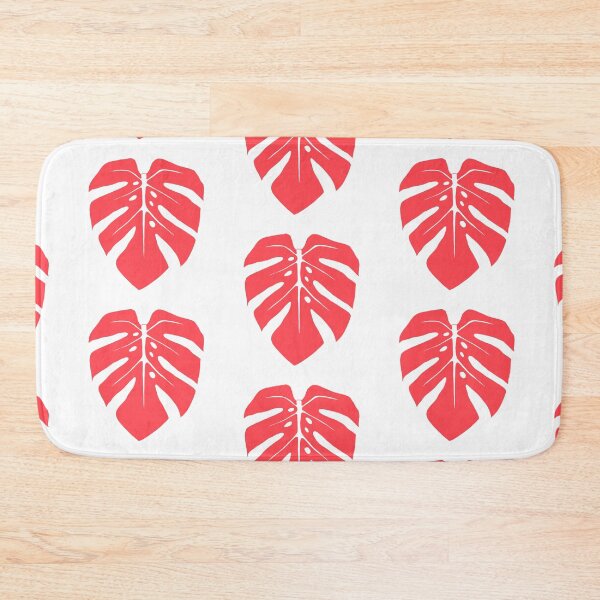 Item preview, Coral Pink Monstera Leaf designed and sold by Ally Gracie.