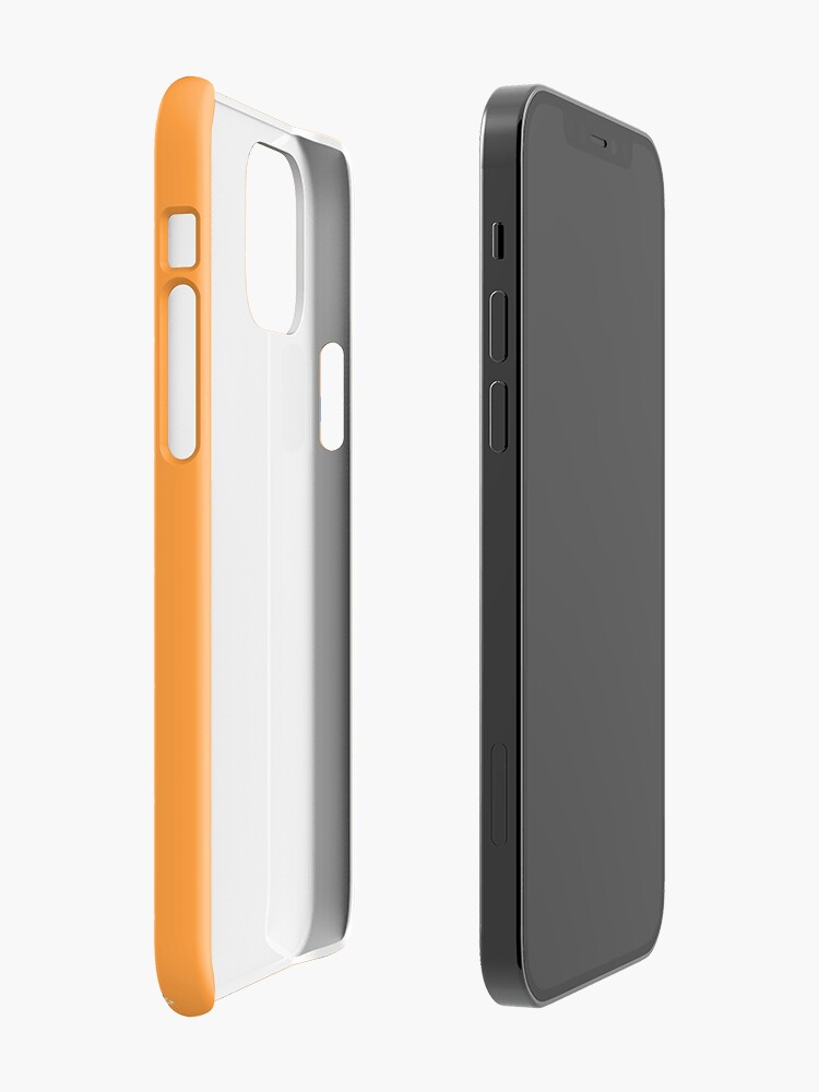 Alternate view of SJAC Pattern Orange iPhone Case & Cover