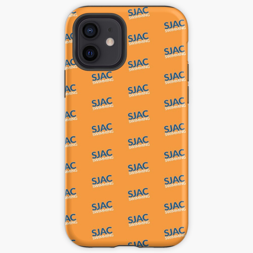 SJAC Pattern Orange iPhone Case & Cover