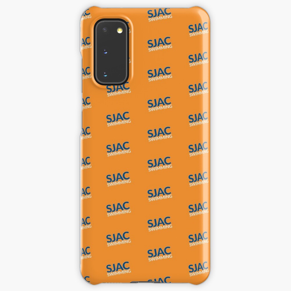 SJAC Pattern Orange Case & Skin for Samsung Galaxy
