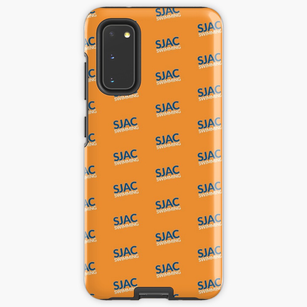 SJAC Pattern Orange Case & Skin for Samsung Galaxy