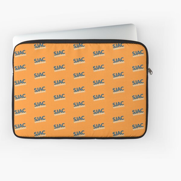 SJAC Pattern Orange Laptop Sleeve