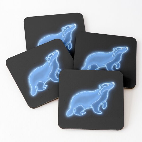 Item preview, Glowing Magic Badger designed and sold by Dulcimer17.