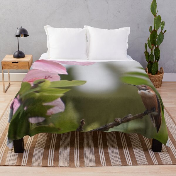 Item preview, Hummingbird And Pink Hibiscus Flower Photo By Concetta Ellis designed and sold by concettaellis.