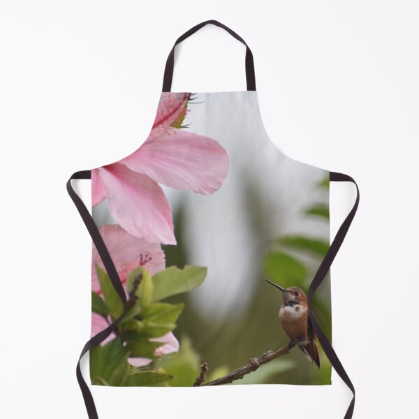 Item preview, Hummingbird And Pink Hibiscus Flower Photo By Concetta Ellis designed and sold by concettaellis.