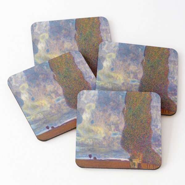 Item preview, Gustav Klimt "Approaching Thunderstorm (The Large Poplar II)" designed and sold by Alexandra Dahl.