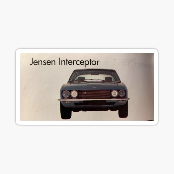 Jensen Interceptor Geschenke Merchandise Redbubble