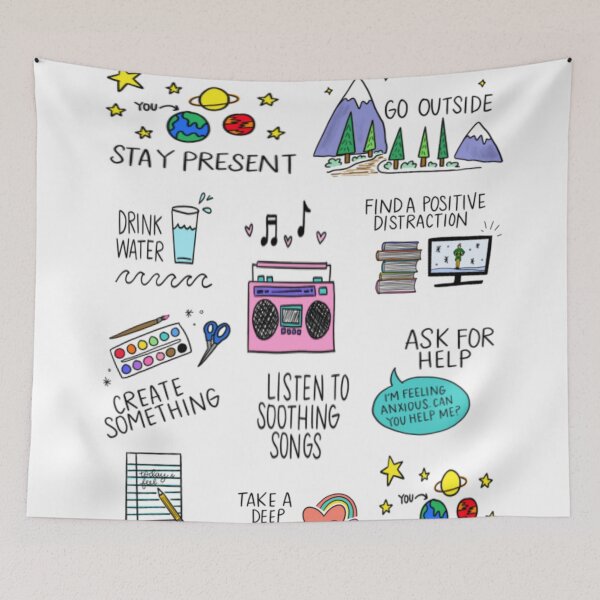 Item preview, The Anxiety Activities To Do When Anxious designed and sold by daybreakagain.