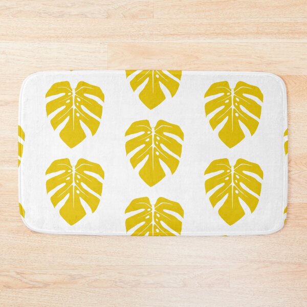 Item preview, Mustard Yellow Monstera Leaf designed and sold by Ally Gracie.