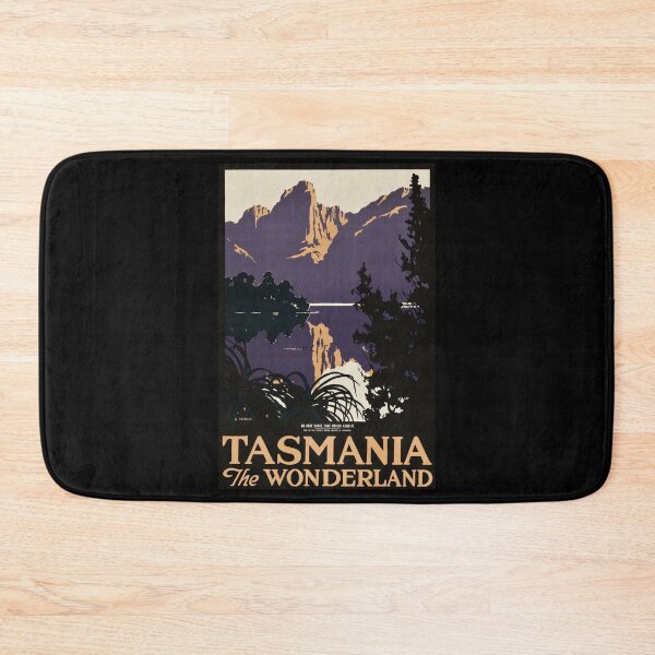 Item preview, retro classic Tasmania the Wonderland poster designed and sold by CorasPosters.