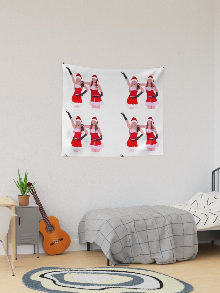 Regina and Cady Mean Girls Christmas Tapestry for Sale by