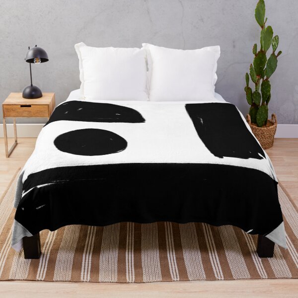 Item preview, Geometry Black Abstract Shapes designed and sold by trajeado14.