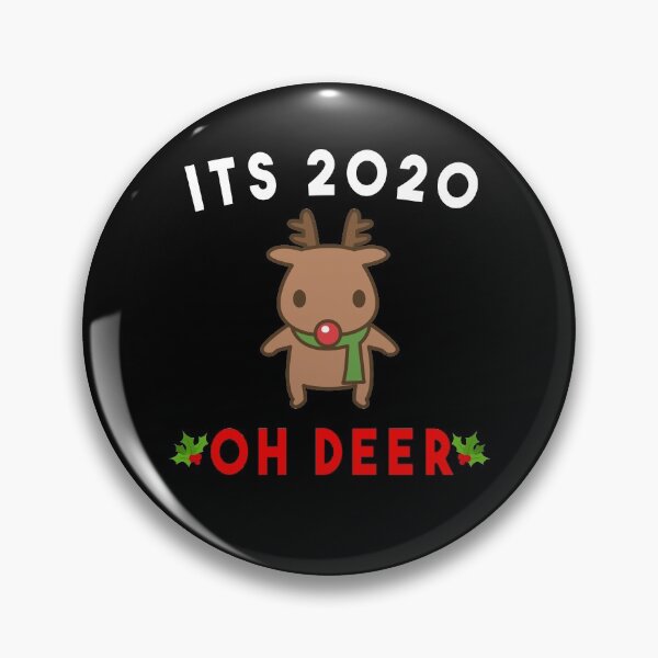 Item preview, Its 2020 Oh Deer - Funny Christmas Reindeer designed and sold by Indubitably17.