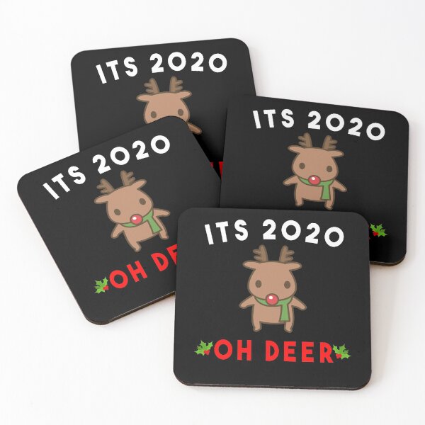 Item preview, Its 2020 Oh Deer - Funny Christmas Reindeer designed and sold by Indubitably17.